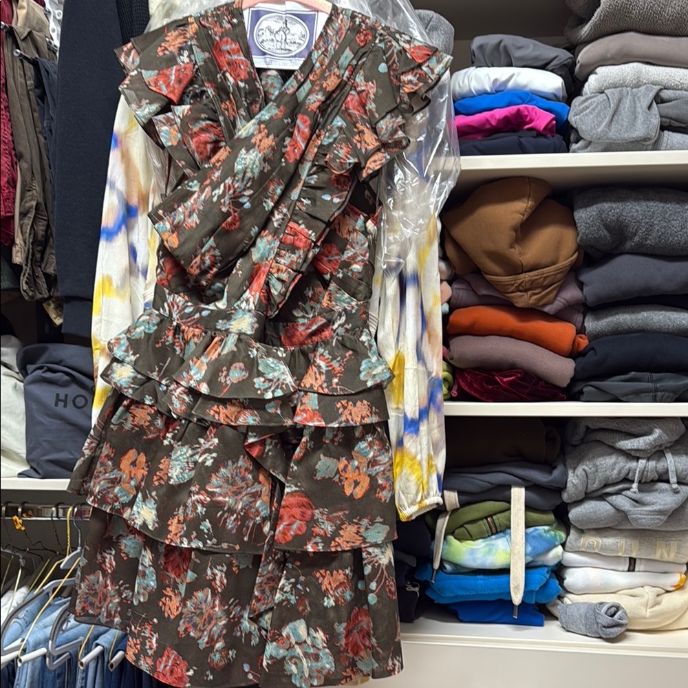 Floral Ruffle Dress